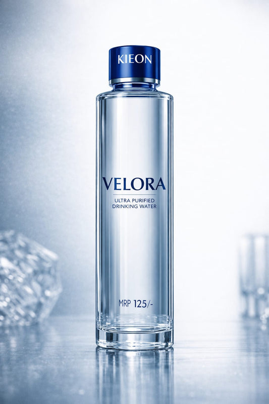 KIEON VELORA Ultra Purified Premium Drinking Water